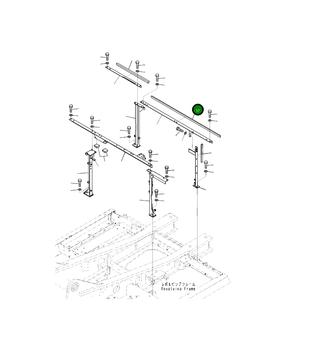 Лист 208-54-41971 Komatsu