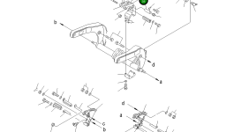 Палец 233-735-3190 Komatsu