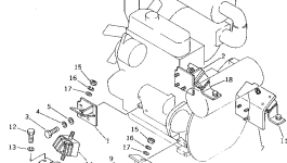 Кронштейн 20N-01-41295 Komatsu