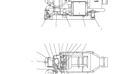 Клеммная плата MK069-032 Komatsu