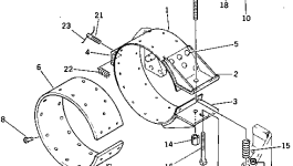 Лента в сборе 232-32-00052 Komatsu