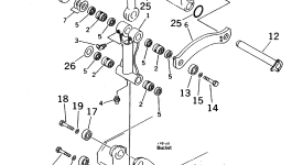 Палец 209-70-53141 Komatsu