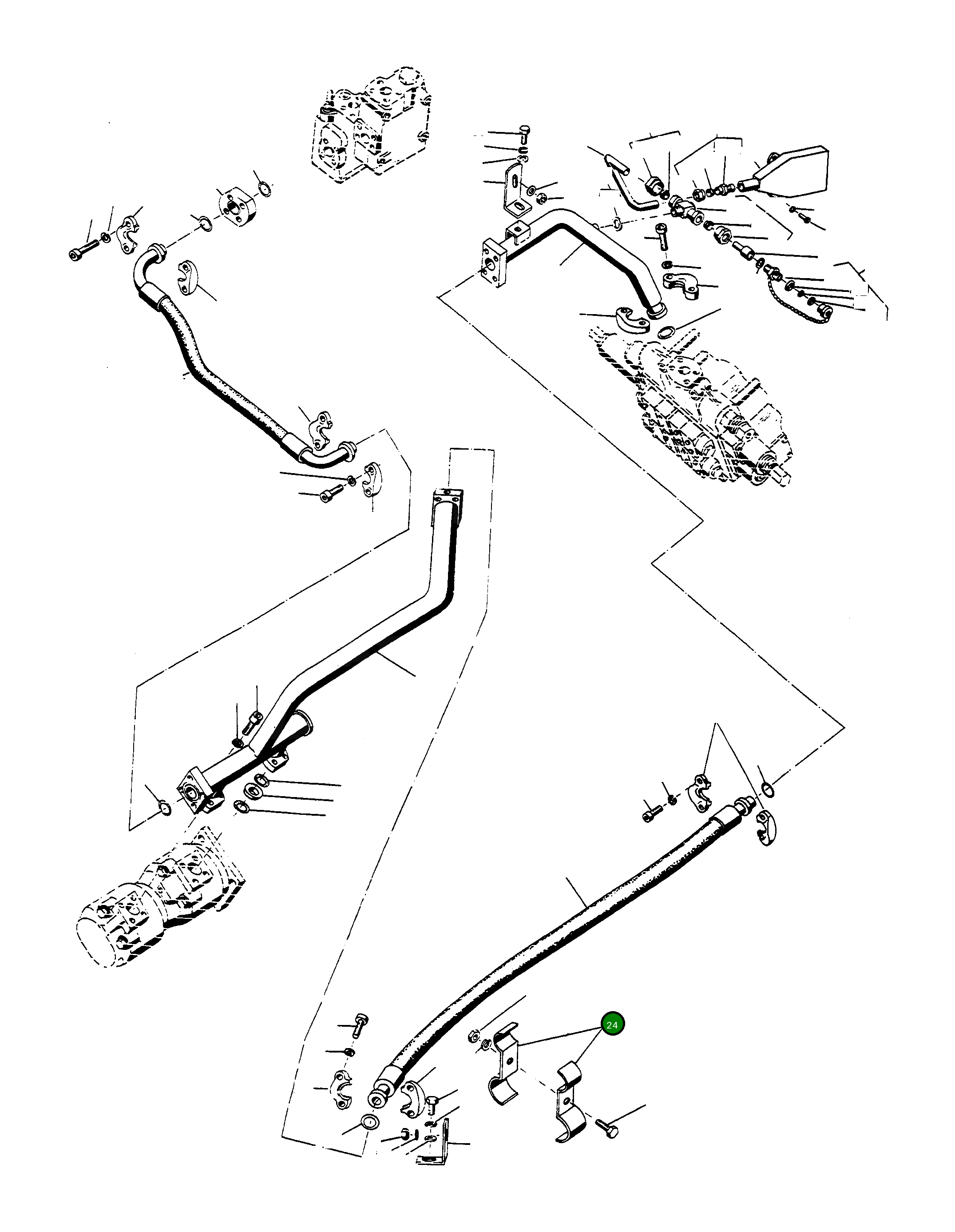 Клипса 2948643M1 Komatsu