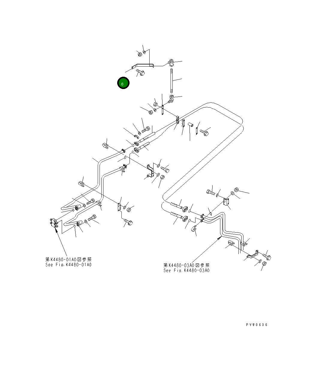 Кронштейн 42C-U44-1380 Komatsu
