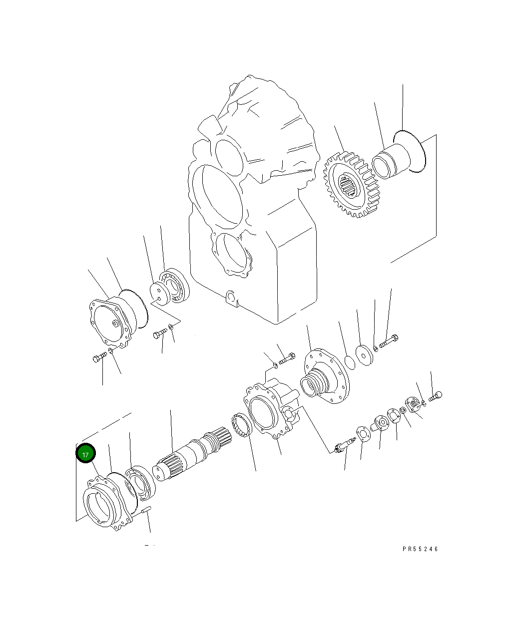 Клетка 234-15-23360 Komatsu