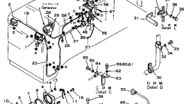 Трубка 154-06-36350 Komatsu