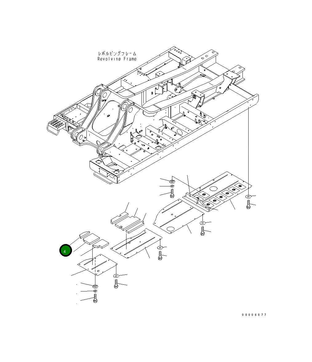 Лист 209-53-13850 Komatsu