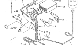 Провод 22W-06-14490 Komatsu