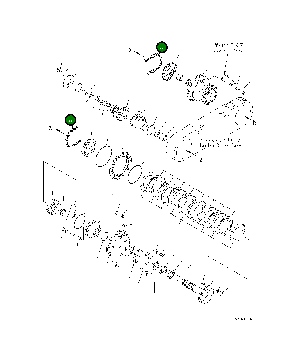 Палец 235-25-11740 Komatsu