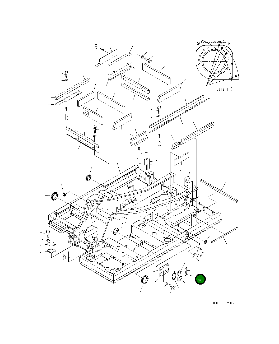 Лист 21K-46-71241 Komatsu