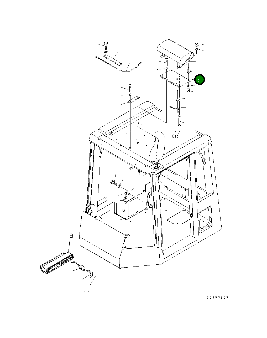 Кронштейн 426-957-3120 Komatsu