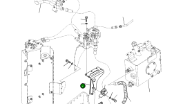 Кронштейн 561-43-84182 Komatsu