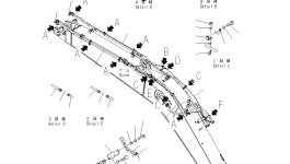 Кронштейн 22U-62-32760 Komatsu