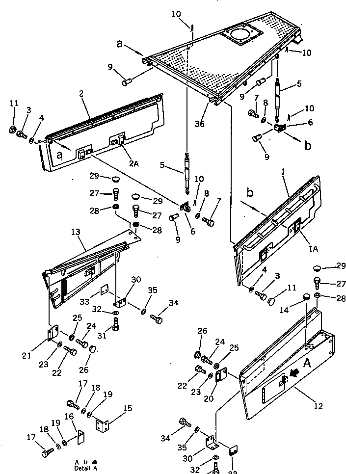 Пластина 198-54-41530 Komatsu
