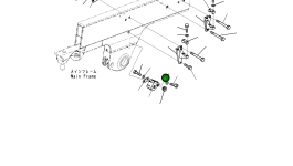 Кронштейн 561-04-81131 Komatsu