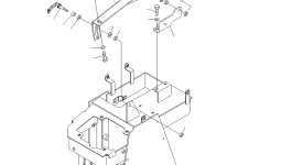 Кронштейн 423-S35-4321 Komatsu
