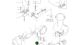 Кронштейн 6711-11-4530 Komatsu