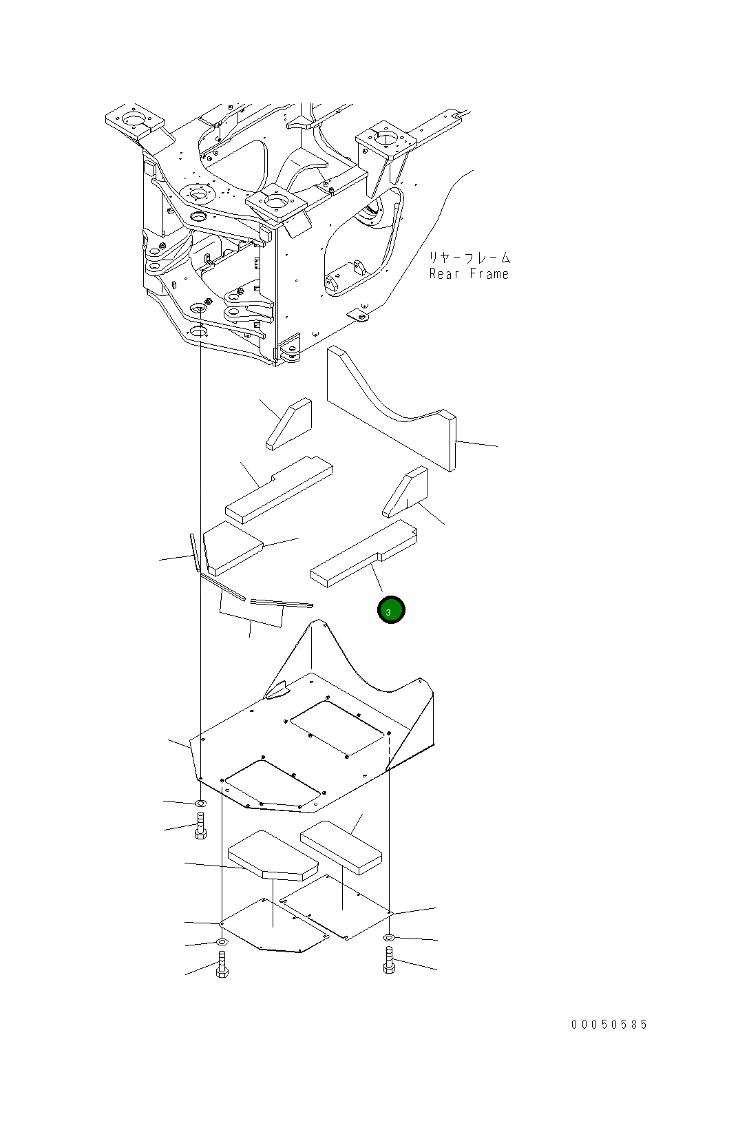 Лист 421-Z84-4940 Komatsu
