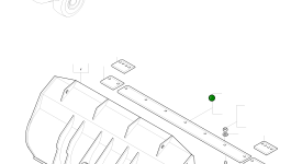 Нож 423-70-H2450 Komatsu