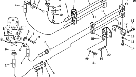 Трубка 209-62-54260 Komatsu