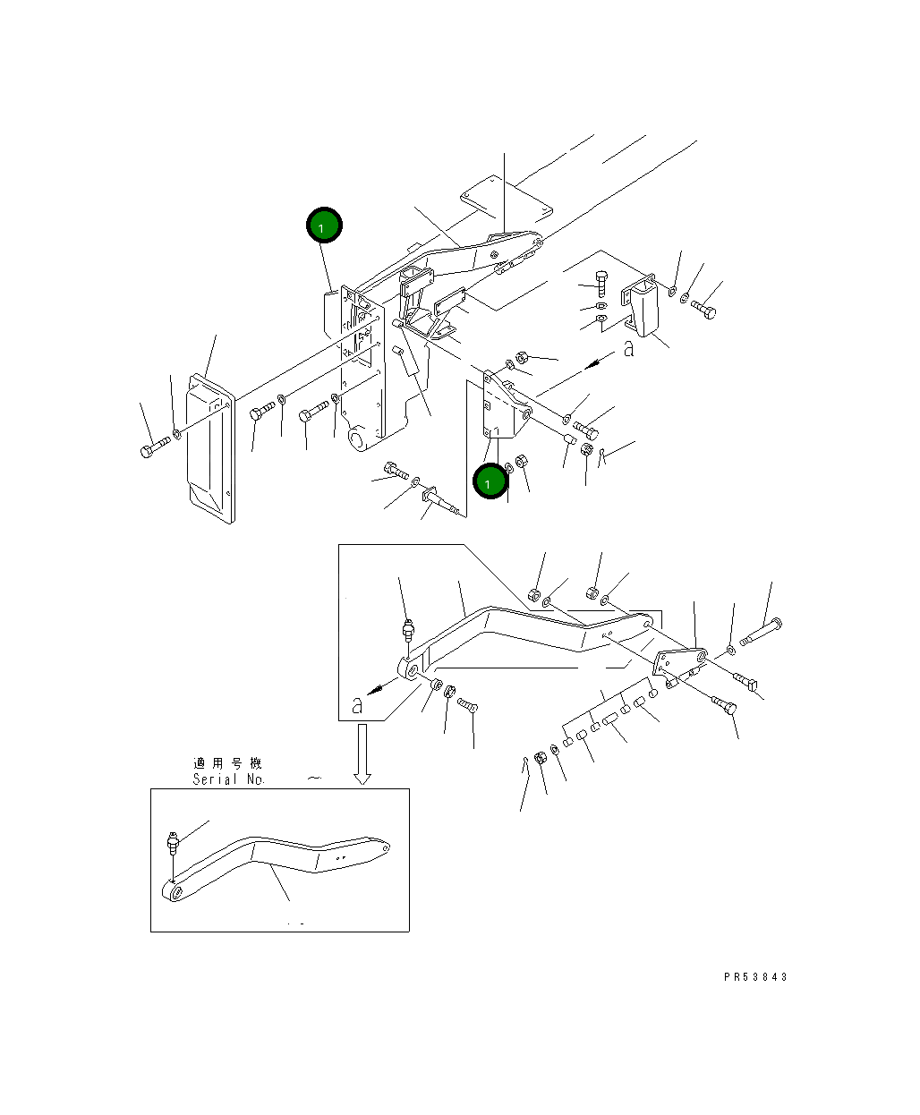 Кронштейн 234-977-7212 Komatsu
