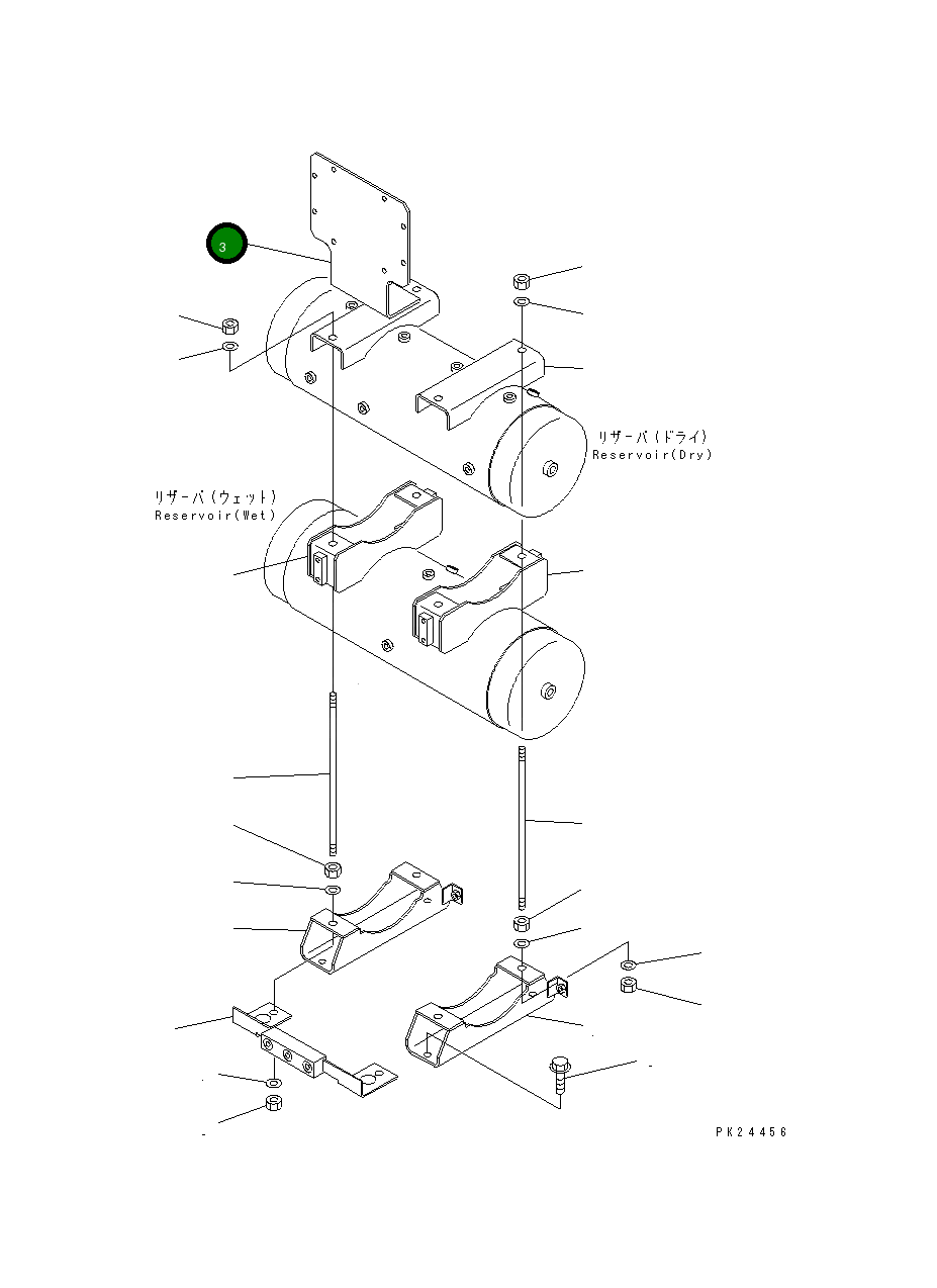 Кронштейн 567-35-72140 Komatsu