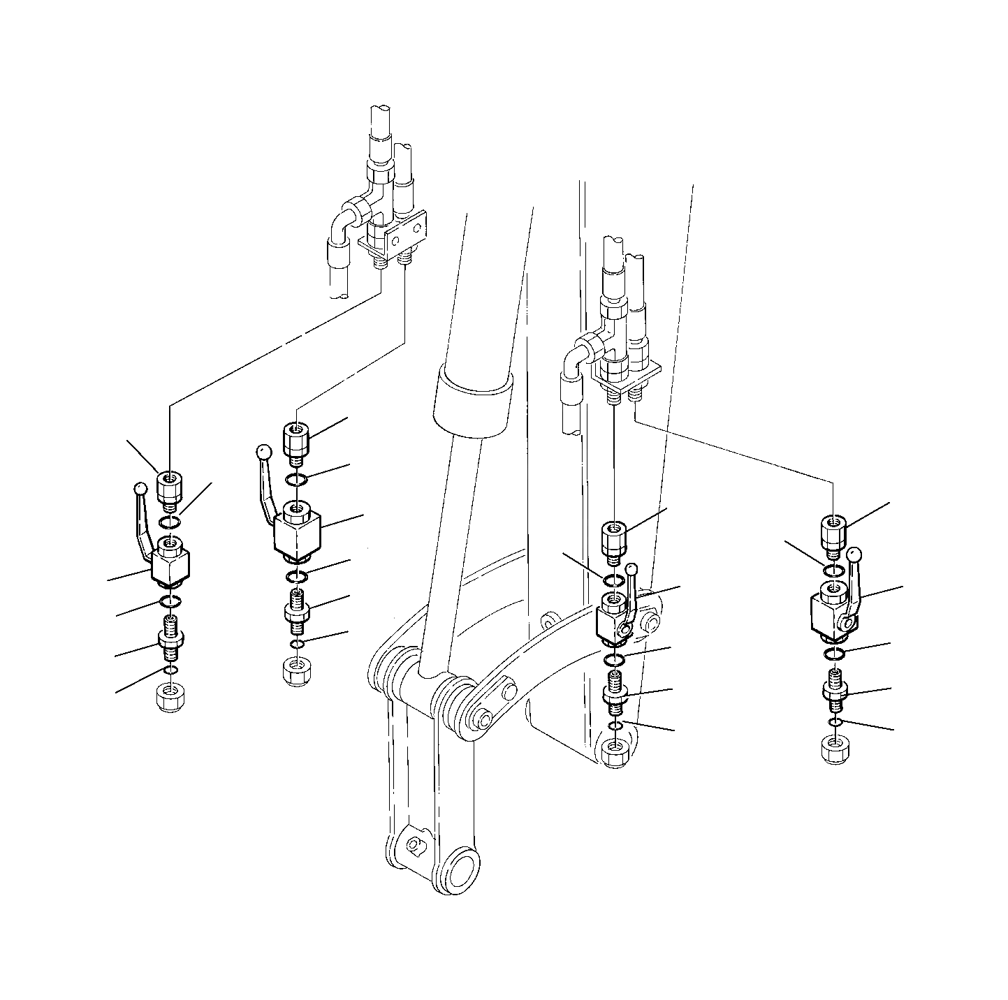 Кран 21D-62-15730 Komatsu