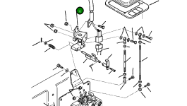 Основание рычага 312609060 Komatsu