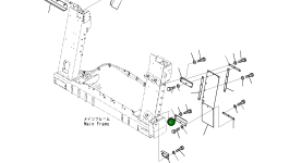 Кронштейн 561-95-85170 Komatsu