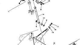 Фартук 287-70-13311 Komatsu