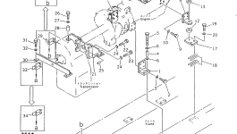 Опора 23A-14-11120 Komatsu