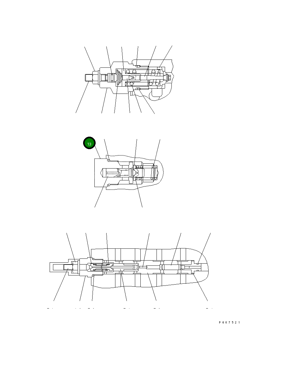 Корпус UC1704401744 Komatsu