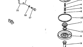 Кронштейн 6711-21-6910 Komatsu