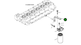 Кронштейн 6755-71-5140 Komatsu