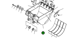 Крюк 205-70-74420 Komatsu