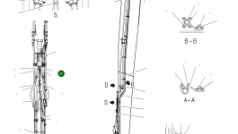 Кронштейн 207-70-KH351 Komatsu