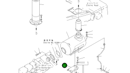 Кронштейн 6162-13-5350 Komatsu