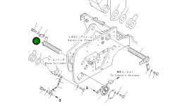 Палец 21X-70-31191 Komatsu