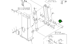 Палец 21M-46-14610 Komatsu