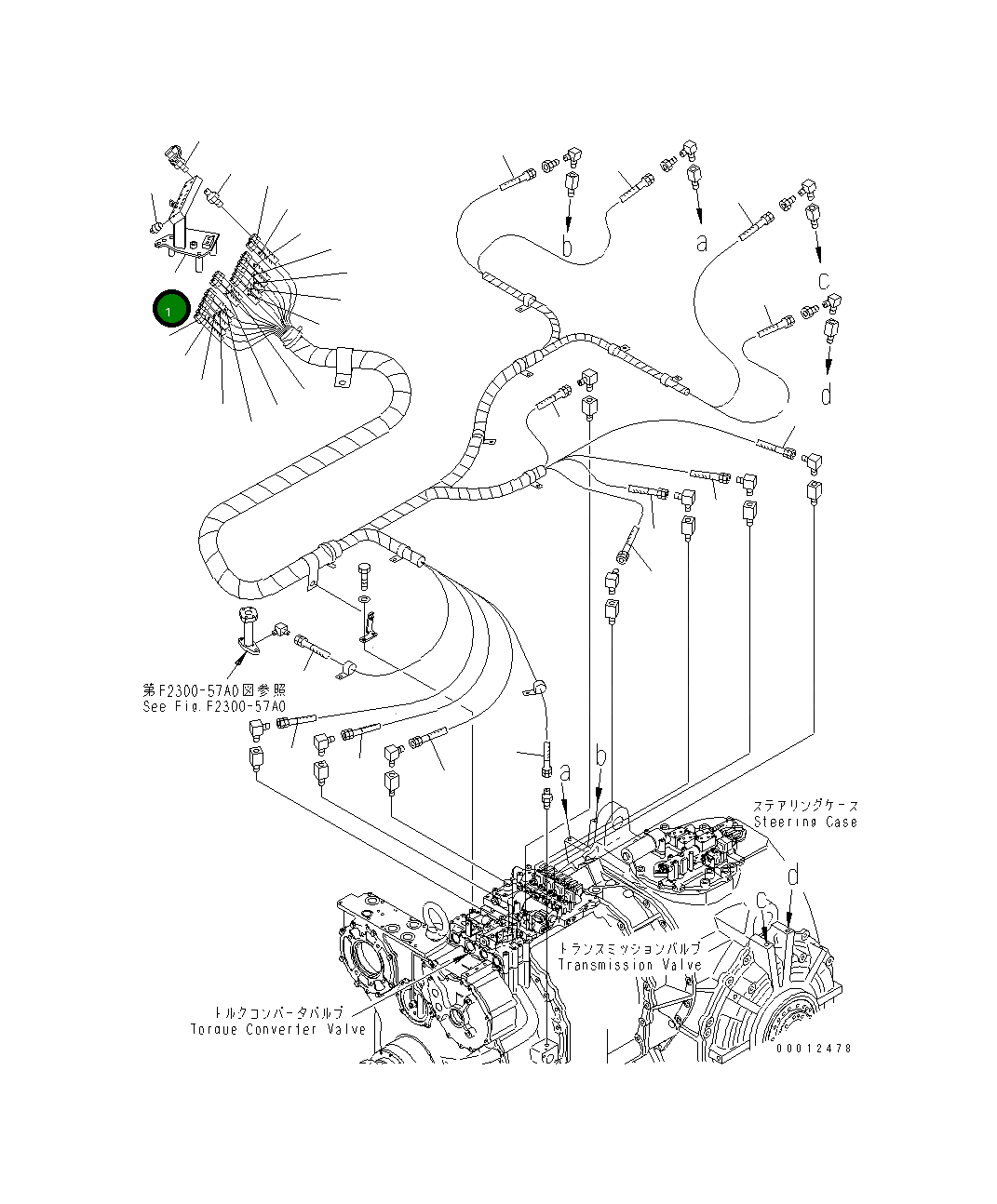 Кронштейн 198-49-62511 Komatsu