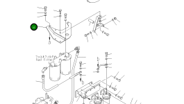 Кронштейн 6711-11-4810 Komatsu