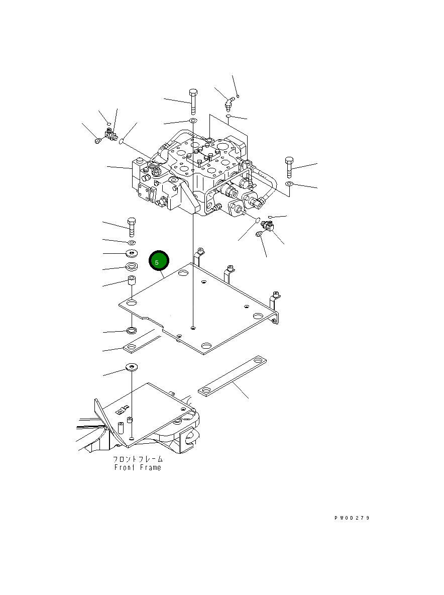 Кронштейн 421-64-33121 Komatsu