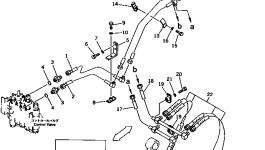 Клипса 07284-01540 Komatsu