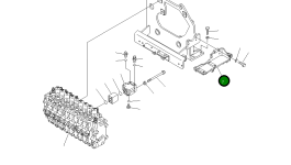 Кронштейн 8295-62-1131 Komatsu