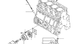 Масляный радиатор YM123912-33010 Komatsu