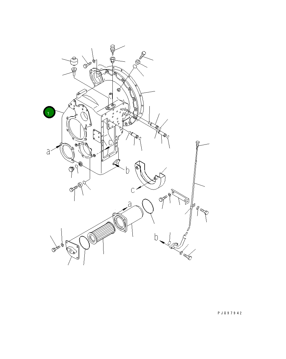 Корпус 362-15-13111 Komatsu
