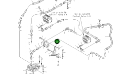 Кронштейн 234-60-72141 Komatsu