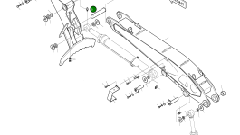 Палец 2123-2434 Komatsu
