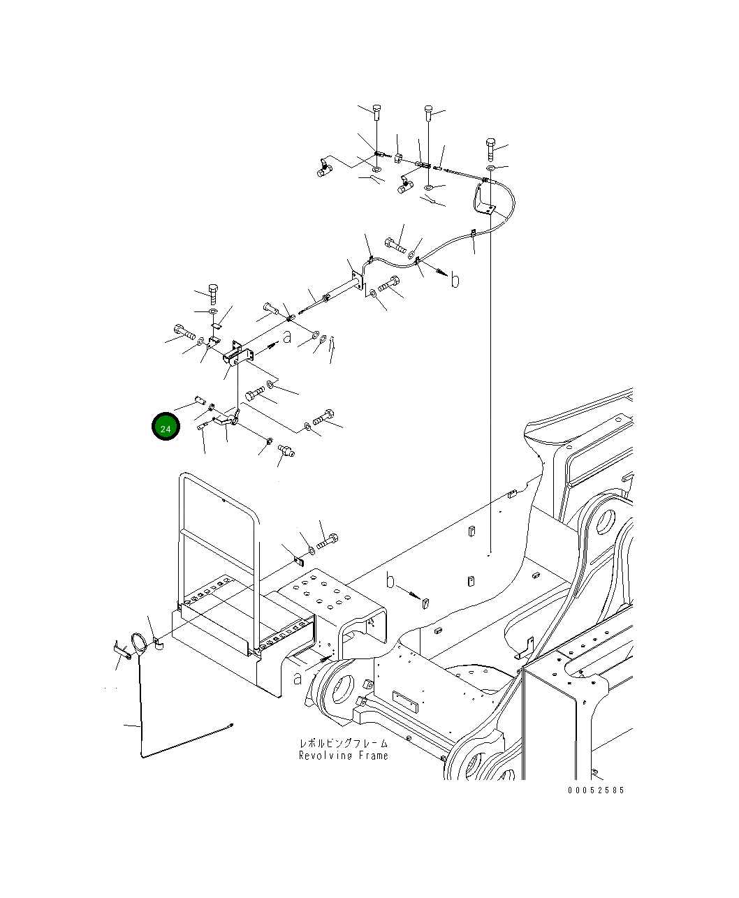 Палец 21T-04-31950 Komatsu
