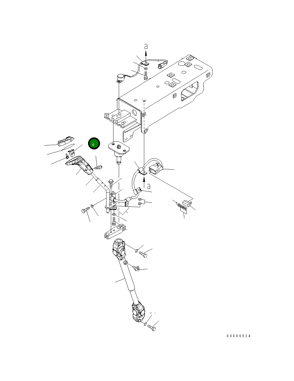 Корпус 426-06-31431 Komatsu